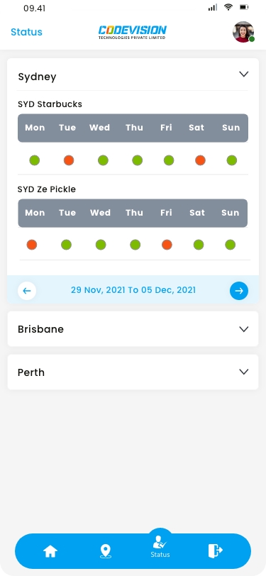 Shift Planner | Codevision Technologies