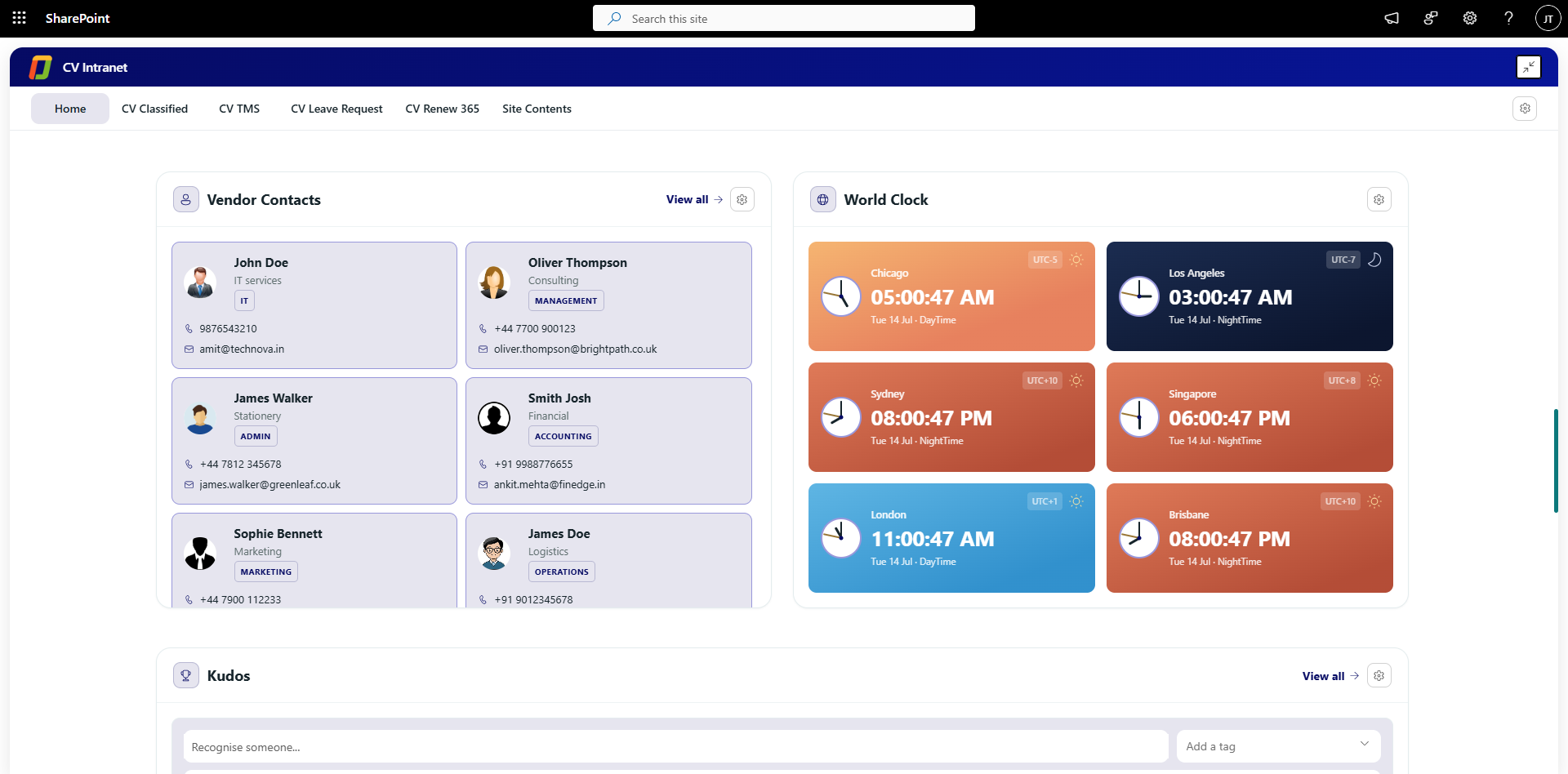 Vendor-Contacts-and-Work-Clock