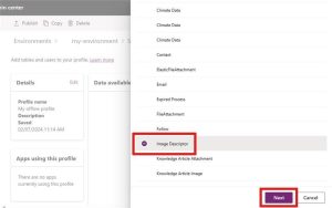 Add image table - Microsoft
