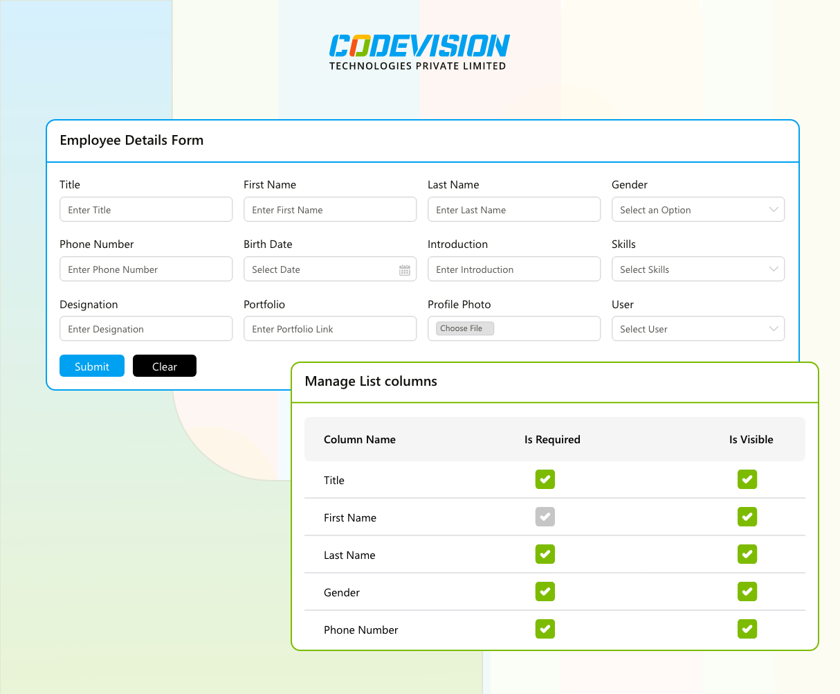 CV Form Builder Pro