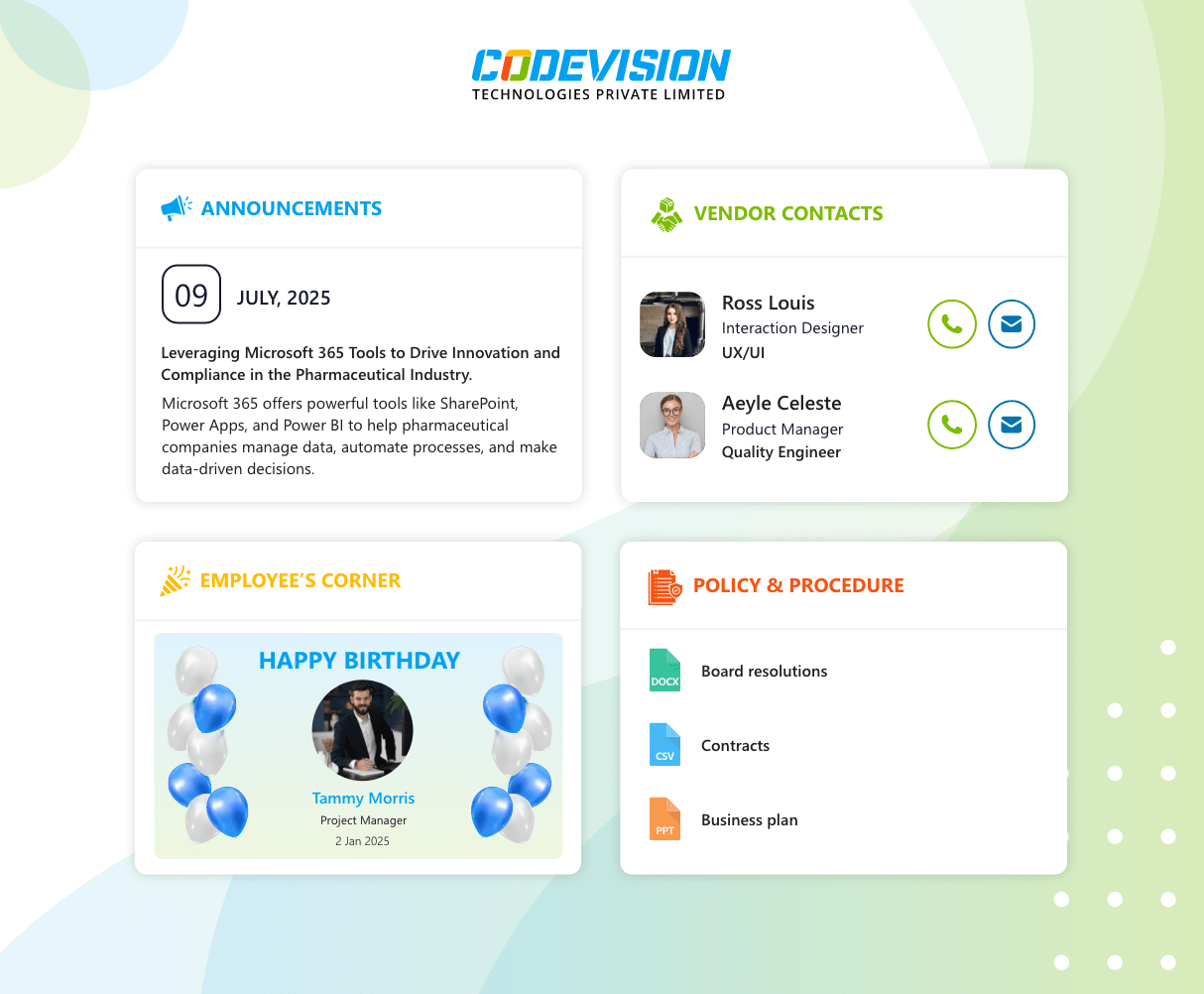 CV Intranet Portal Pro