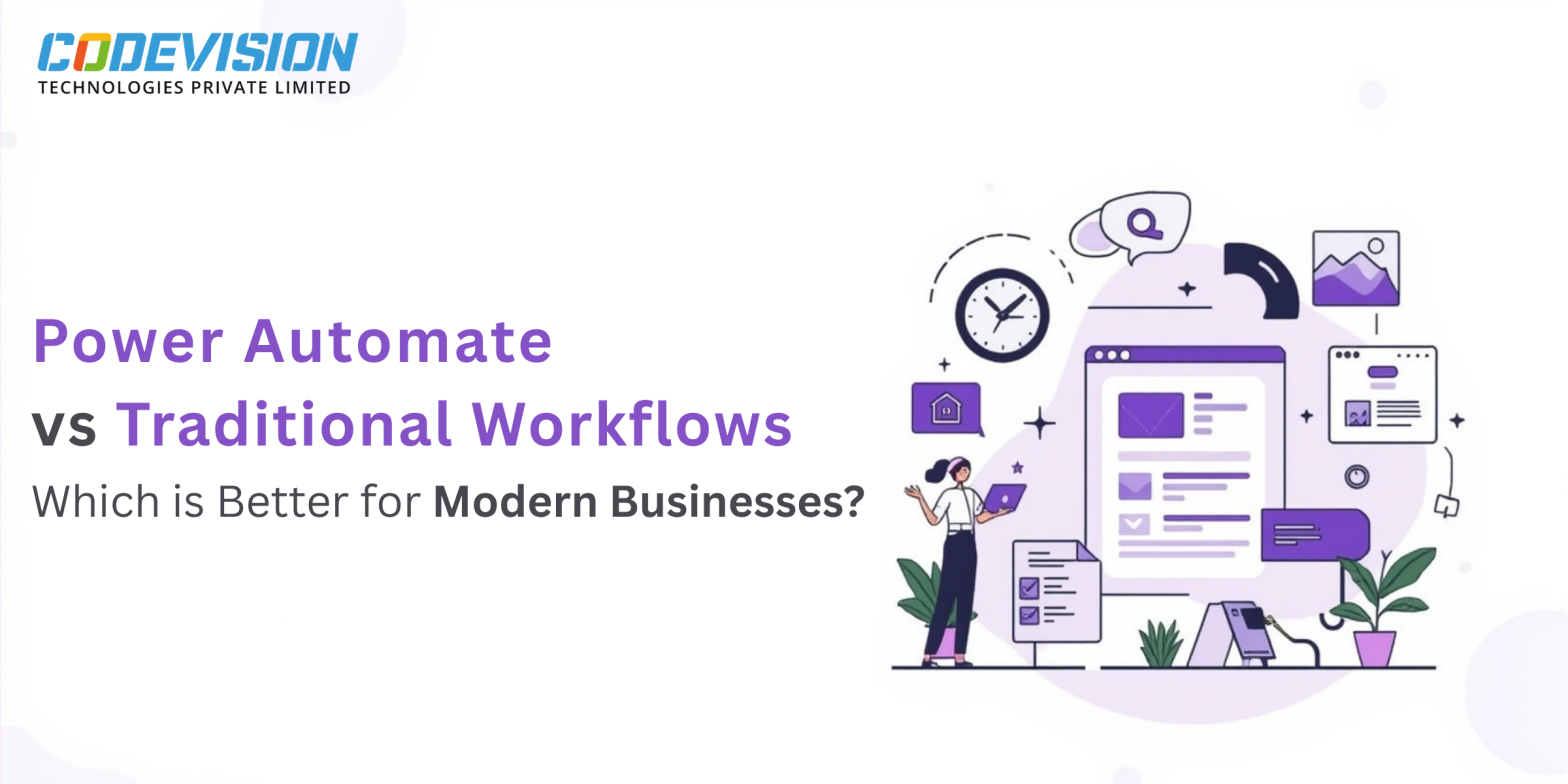 Power Automate vs Traditional Workflows Power Automate vs Traditional Workflows