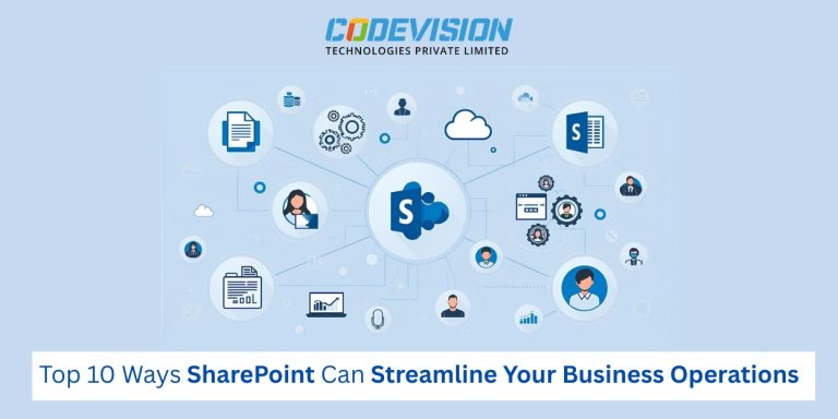 Top 10 Ways SharePoint Can Streamline Your Business Operations