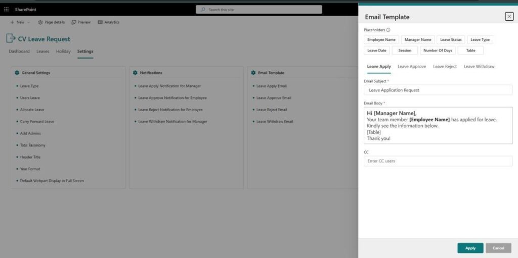 Email Templates