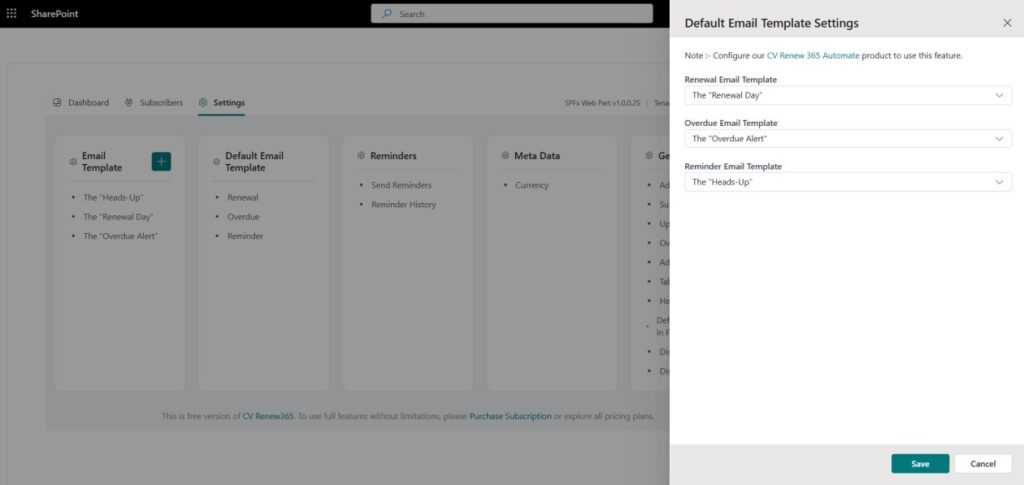 Default Email Template