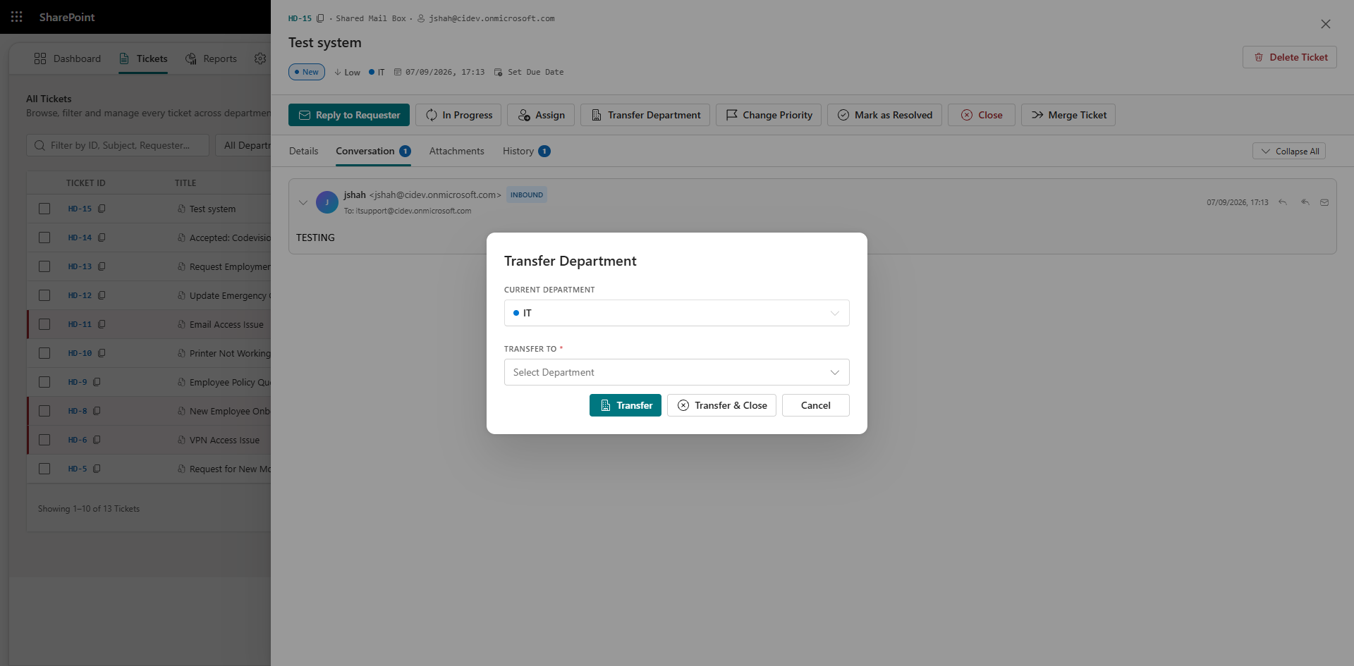 CV-Helpdesk-ticket-transfer-departments