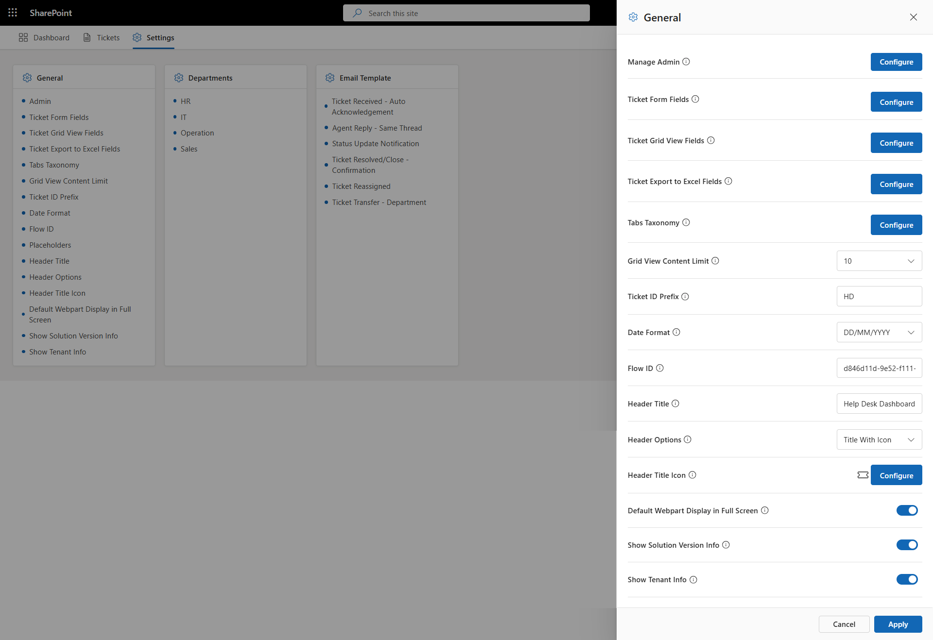 General-Settings