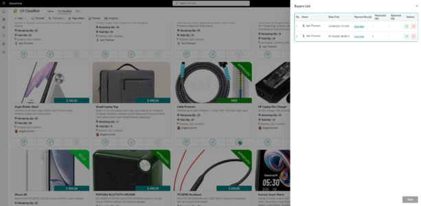 View Product Buyer List View Product Buyer List