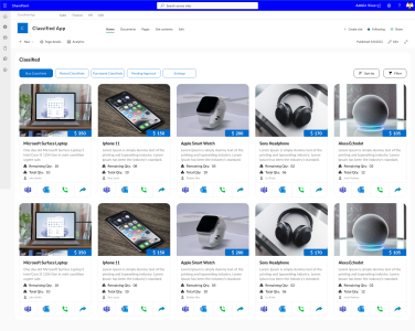 Listing Dashboard - Admin Listing Dashboard - Admin